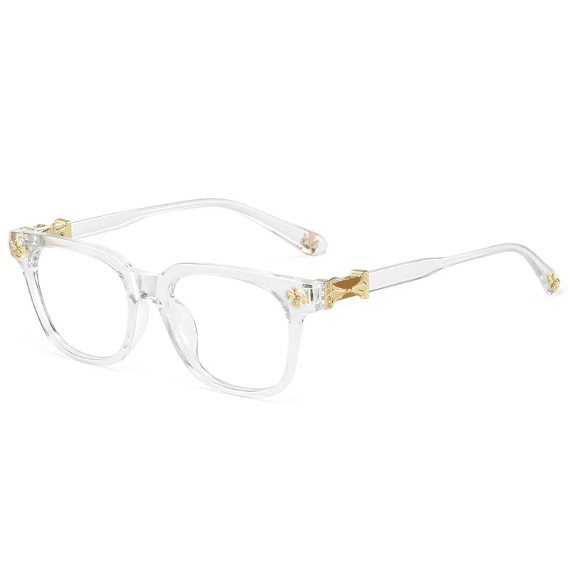 Retro Anti-Blue Light Square Glasses